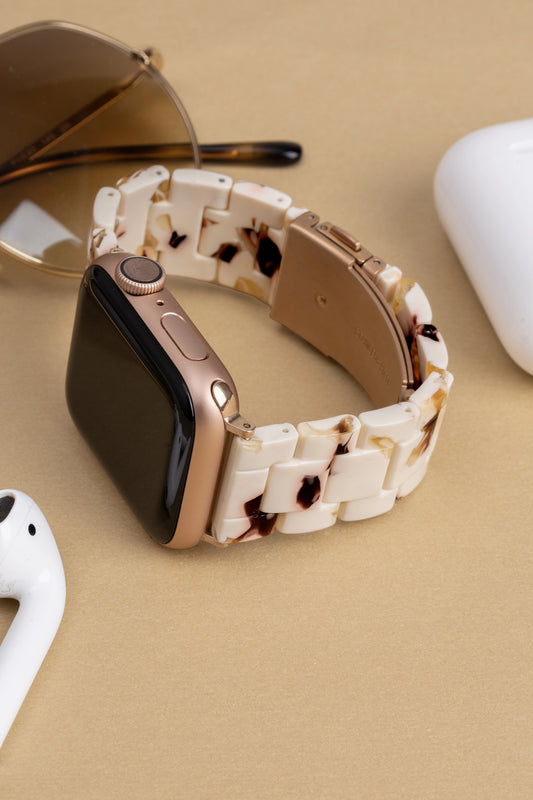 Resinia Serisi Reçine Kordon - Apple Watch Uyumlu (7 Renk Seçimli)