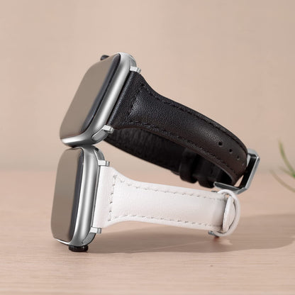 Leris Serisi Deri Apple Watch Kordonu - İnce ve Zarif Tasarım