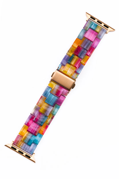Resinia Serisi Reçine Kordon - Apple Watch Uyumlu (7 Renk Seçimli)