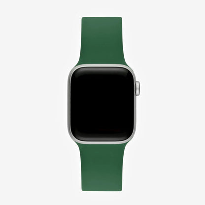 Çam Yeşili Silikon Kordon - Apple Watch Uyumlu (S/M – M/L)