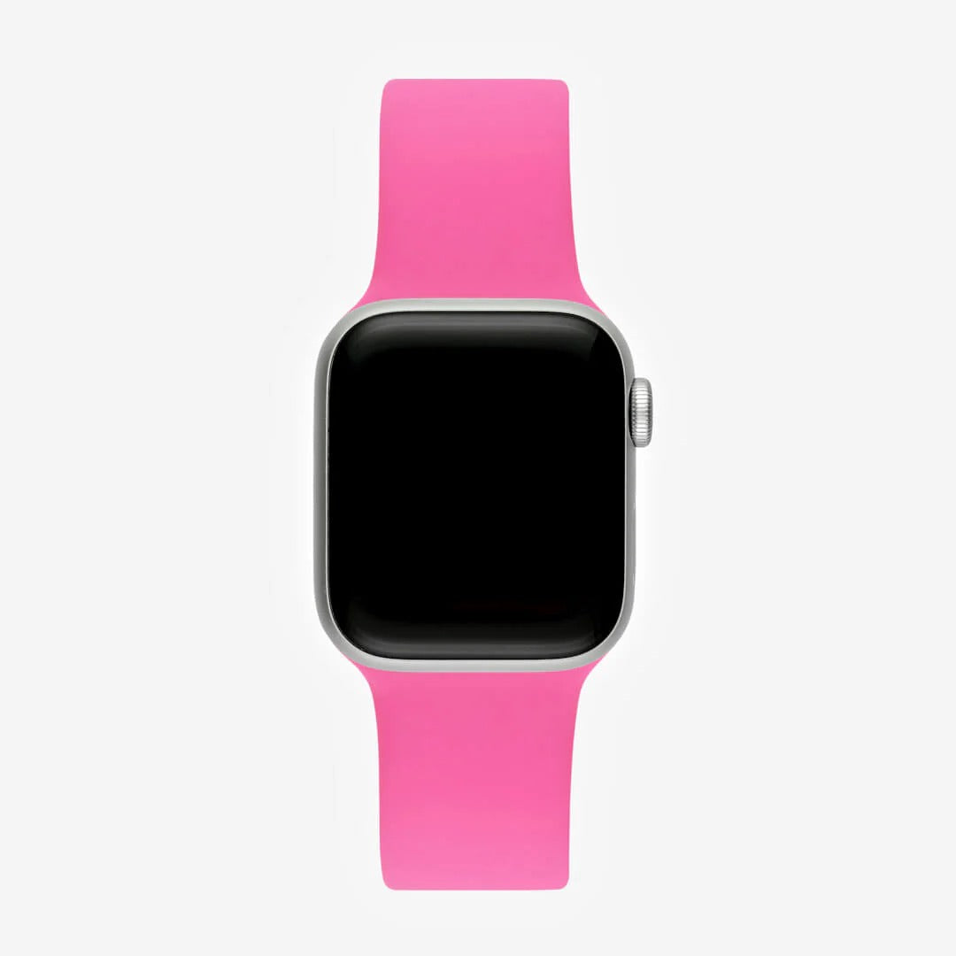 Barbie Pembesi Silikon Kordon - Apple Watch Uyumlu (S/M – M/L)