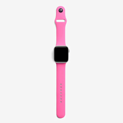 Barbie Pembesi Silikon Kordon - Apple Watch Uyumlu (S/M – M/L)