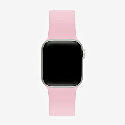 Pembe Silikon Kordon - Apple Watch Uyumlu (S/M – M/L)