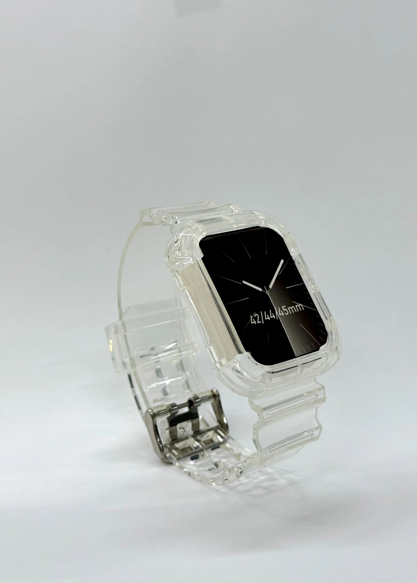 ClearFit Serisi – Apple Watch Uyumlu Şeffaf Entegre Kasa ve Kordon
