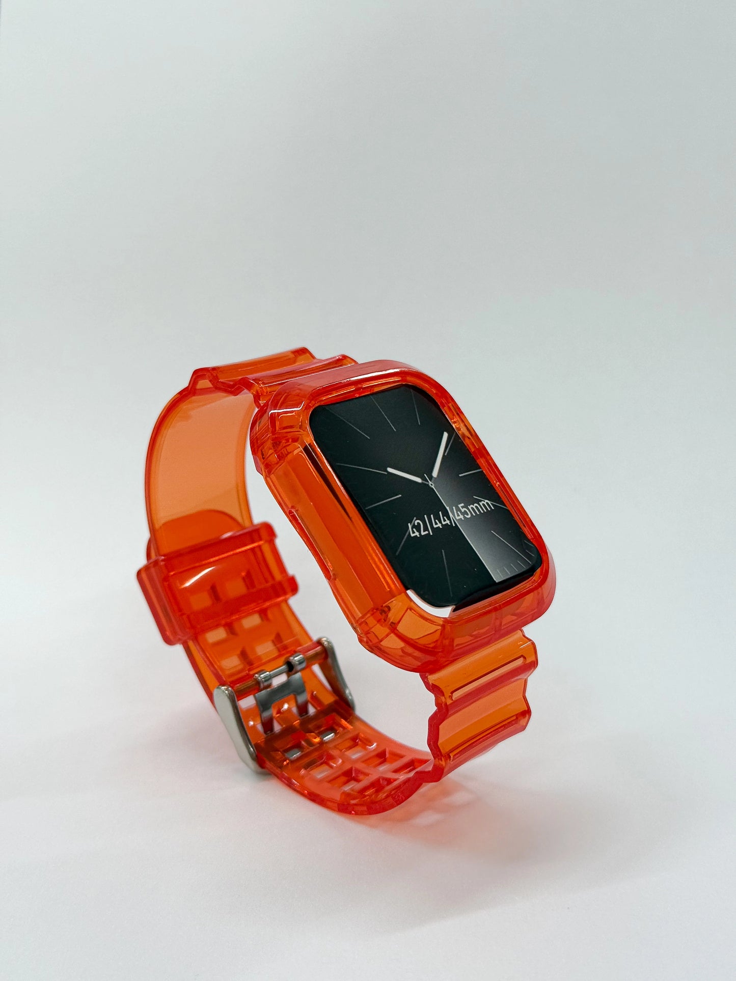 ClearFit Serisi – Apple Watch Uyumlu Şeffaf Entegre Kasa ve Kordon