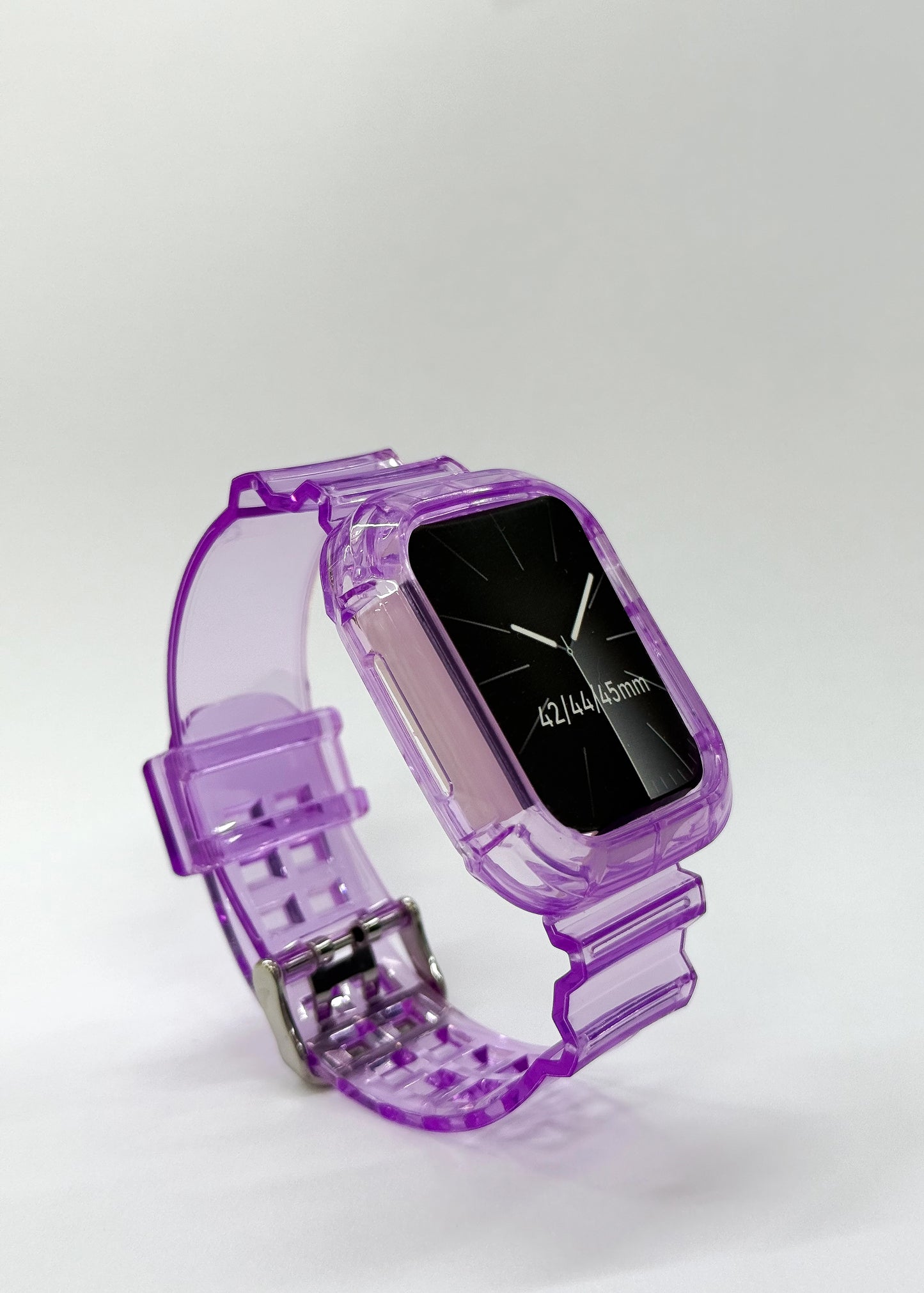 ClearFit Serisi – Apple Watch Uyumlu Şeffaf Entegre Kasa ve Kordon