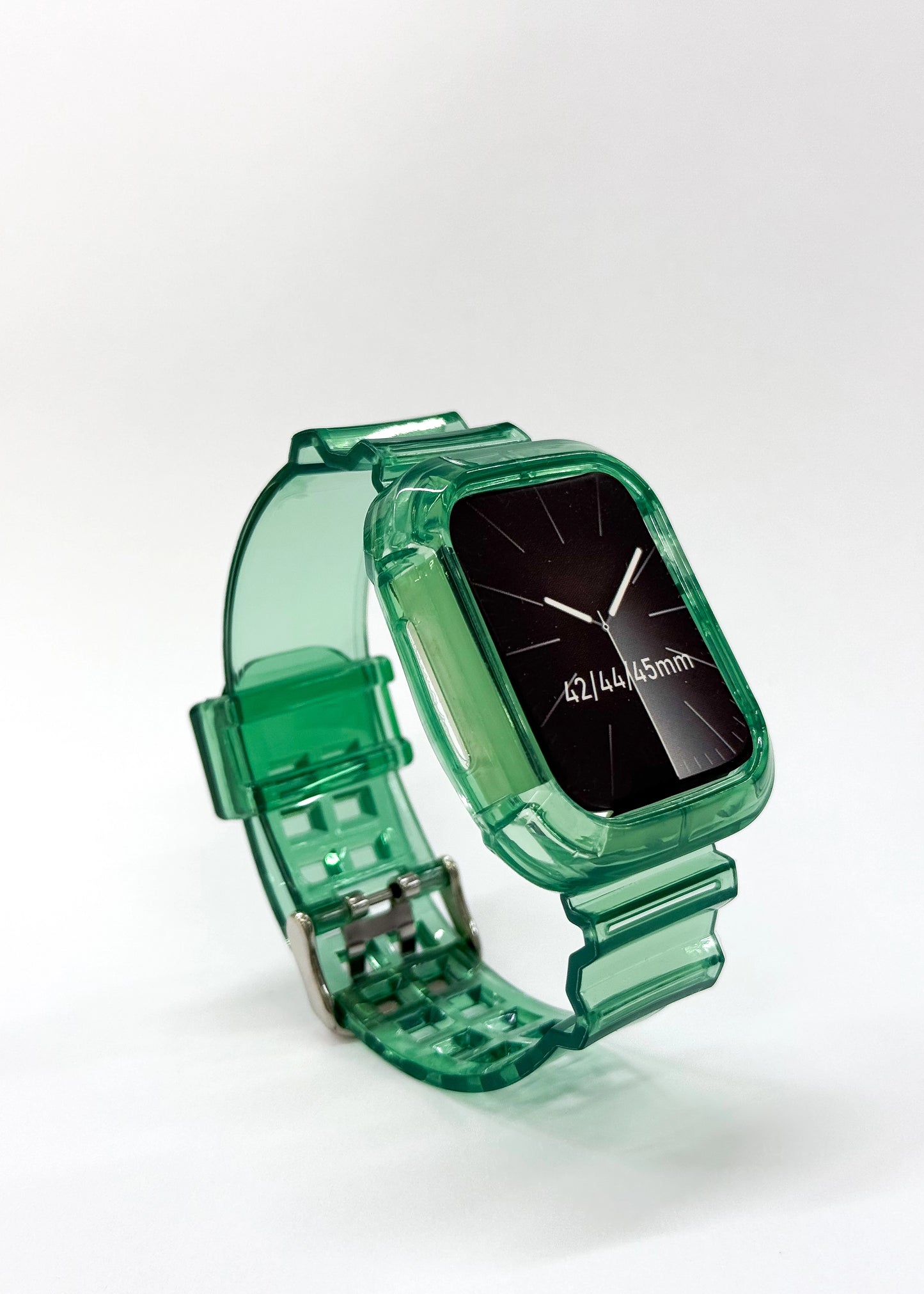 ClearFit Serisi – Apple Watch Uyumlu Şeffaf Entegre Kasa ve Kordon