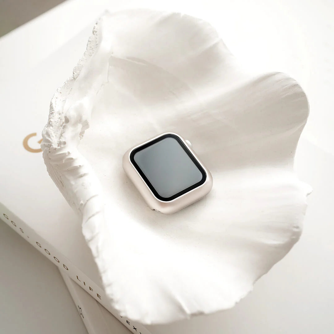 Slim Apple Watch Kasa Koruyucu – Starlight (Tüm Ölçüler)