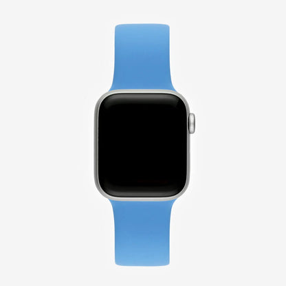 Mavi Silikon Kordon - Apple Watch Uyumlu (S/M – M/L)