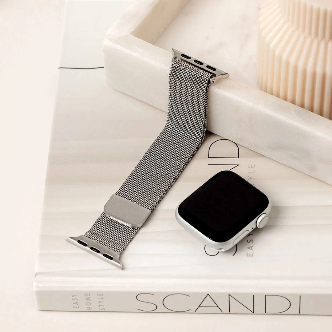 Milanese Serisi Metal Kordon - Apple Watch Uyumlu