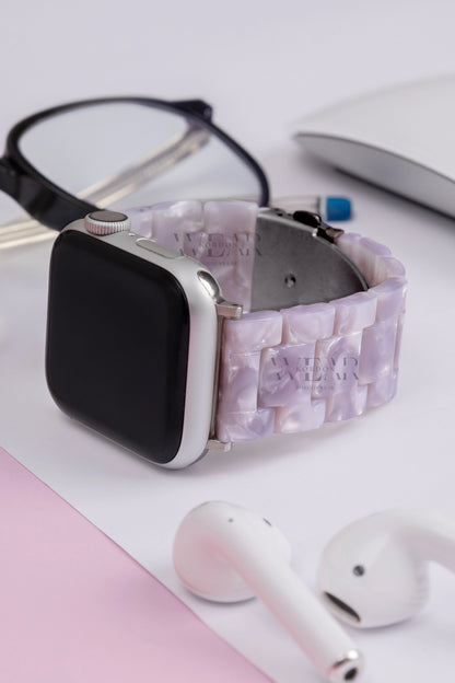 Resinia Serisi Reçine Kordon - Apple Watch Uyumlu (7 Renk Seçimli)