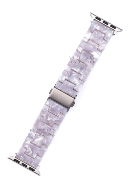 Resinia Serisi Reçine Kordon - Apple Watch Uyumlu (7 Renk Seçimli)