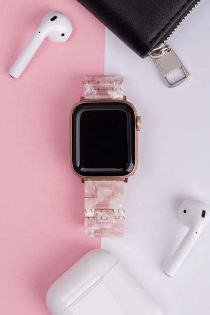 Resinia Serisi Reçine Kordon - Apple Watch Uyumlu (7 Renk Seçimli)