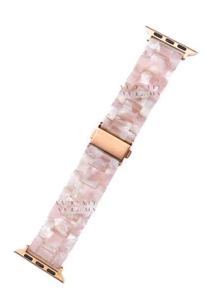 Resinia Serisi Reçine Kordon - Apple Watch Uyumlu (7 Renk Seçimli)