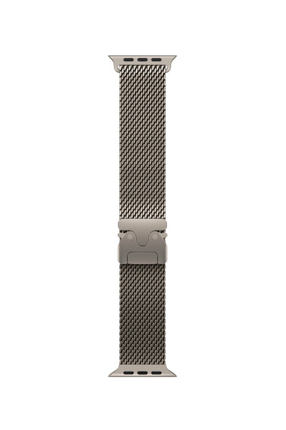 Titanium Milano Loop Kordon – Parachute Lock Tasarımıyla