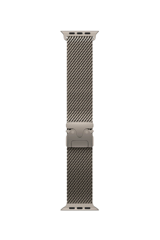 Titanium Milano Loop Kordon – Parachute Lock Tasarımıyla