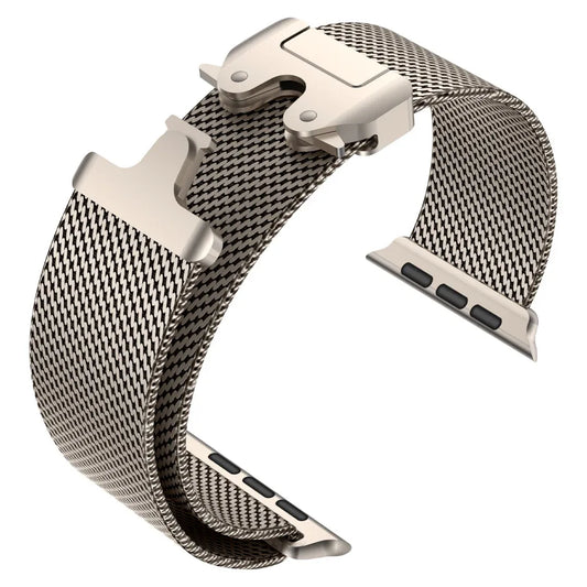 Titanium Milano Loop Kordon – Parachute Lock Tasarımıyla