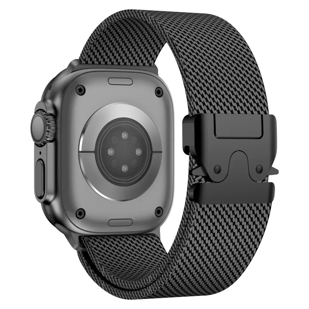 Titanium Milano Loop Kordon – Parachute Lock Tasarımıyla